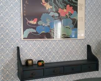 PEASANT PAINTINGS FROM HUHSIEN COUNTY THE PEOPLE REPUBLIC OF CHINA EXPO POSTER DATED 1980  