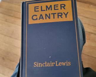 ELMER GANTRY Sinclair Lewis (HC 1927) First Edition 1st Printing