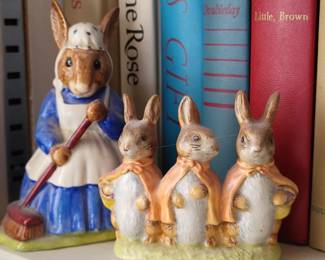 Hand-picked Vintage Beatrix Potter Figurine: Flopsy, Mopsy, Cottontail - Beswick England