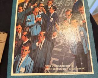 vintage 1964 "Stocks & Bonds" board game