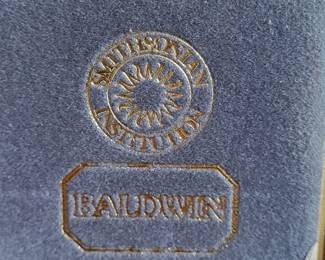 Pair of Baldwin Smithsonian Fluted Column Candlesticks | Candle Holders 