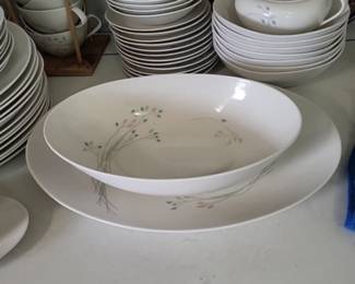  vintage china pattern produced by Kokura Ware in Japan. The "Danbury" pattern, number 1702  