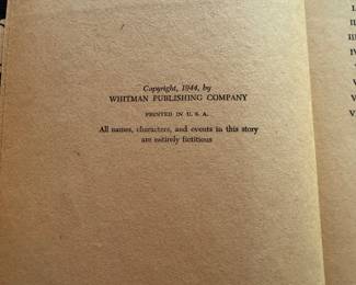 a vintage hardcover book titled Kitty Carter, Canteen Girl. 