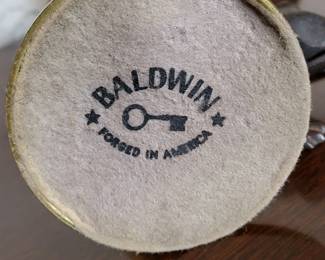 Brass Baldwin Koi fish candle holder, 1960’s