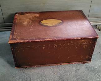 Primitive Rustic Blanket Chest