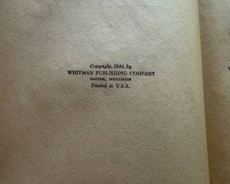 vintage hardcover edition of the classic children's book Heidi by Johanna Spyri.