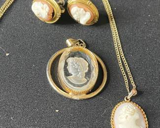 Vintage Cameo Jewelry