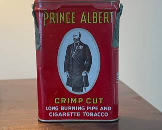 Prince Albert Crimp Cut Tobacco Tin