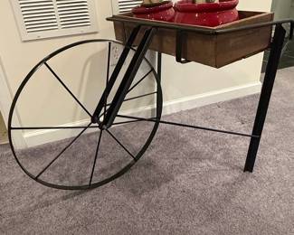 Vintage Bicycle Side Table