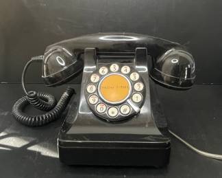 Western Electric Vtg Rotary Dial Telephone
