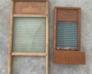 Vintage Wooden Washboard Collection