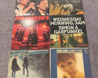 Vintage Vinyl Records Collection