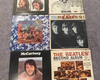 The Beatles and Paul McCartney Vinyl Records
