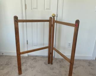 Vtg Quilt Rack
