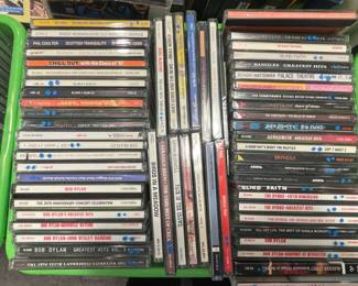 Assorted Compact Discs (CDs)