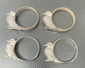 Silea Duck Napkin Rings