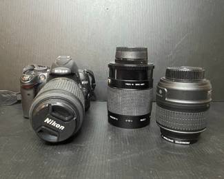 Nikon D5000 DSLR Camera with Lenses