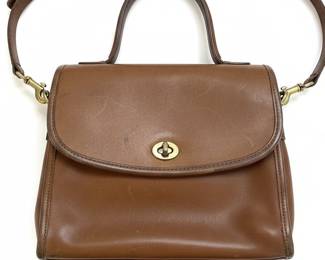 Coach Manor Top Handle Bag