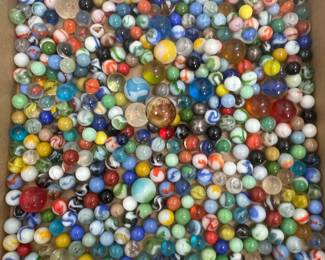 Assorted Glass Marbles