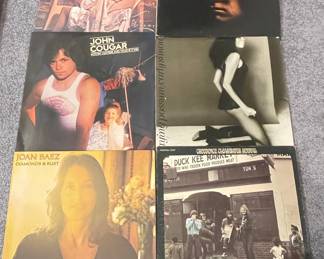Assorted Vintage Vinyl Records