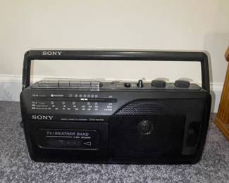 Sony Vintage Radio Cassette-Corder