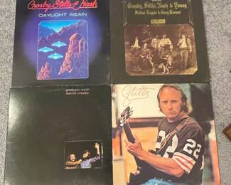 Crosby, Stills & Nash and related artists vinyl records