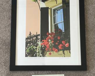 Morgan E. McKinney "Charleston Window Box" Archival Art Print