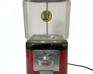 Vintage Victor Topper 1 Cent Gumball Machine