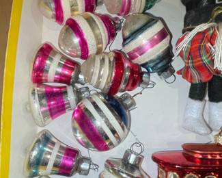 Vintage Shiny Brite Christmas Ornaments