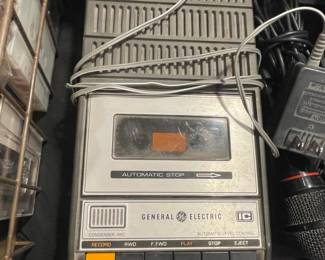 General Electric Dictation Machine Vtg