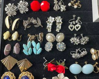 Assorted Vintage Earrings Collection