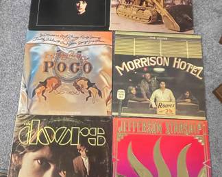 The Doors - "The Doors" and "Morrison Hotel" Vinyl Records