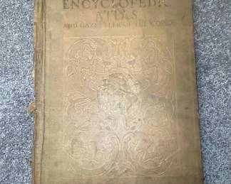 Antique 1907 The New Encyclopedic Atlas and Gazetteer of the World