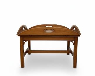 Vtg Butler's Tray Coffee Table