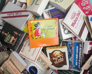 Assorted Vintage Matchbook Collection