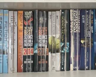 Science Fiction Novels and The Year's Best Science Fiction Anthologies