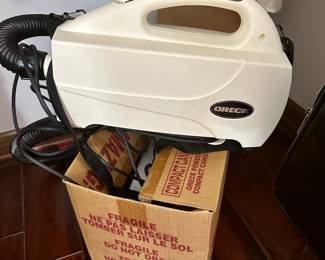 Oreck vacuum.