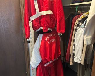 Vintage Southfield Lathrup jackets7 vintage AAA safety patrol belt.