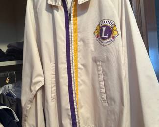 Vintage Lions club jacket.