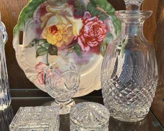 More Waterford crystal.