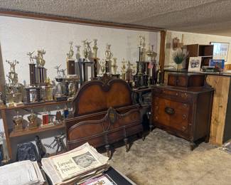 H. Herrmann Furniture Co. bedframe and furniture