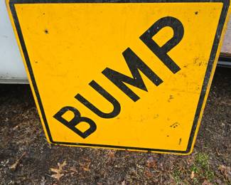 Bump sign