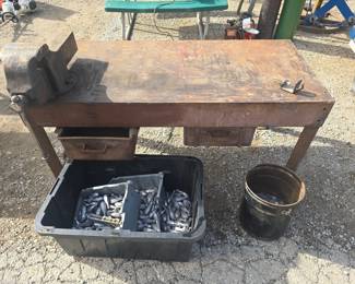 Heavy duty industrial  bench