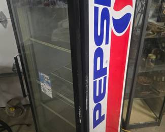 Large working Pepsi cooler
