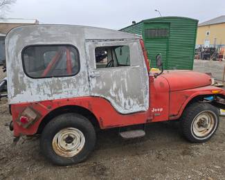 1975 CJ5 Jeep no title