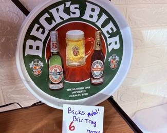 Becks Bier Tray 