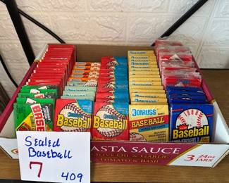 Sealed Baseball Cards