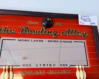 Bowling Alley Mirror