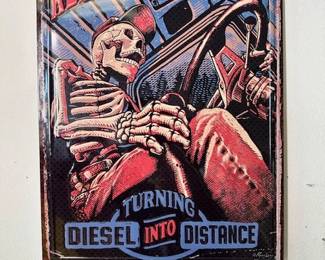 Keep On Trucking Sign