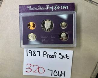 1987 US Proof Set